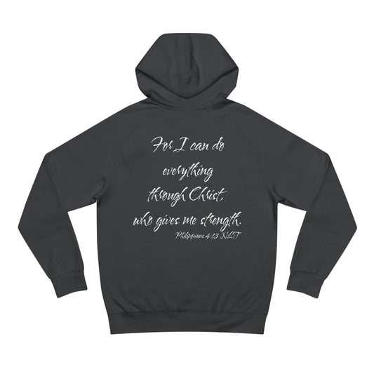 Philippians 4:13 NLT Hoodie