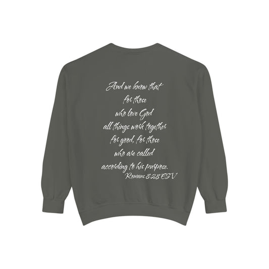 Romans 8:28 ESV Sweatshirt