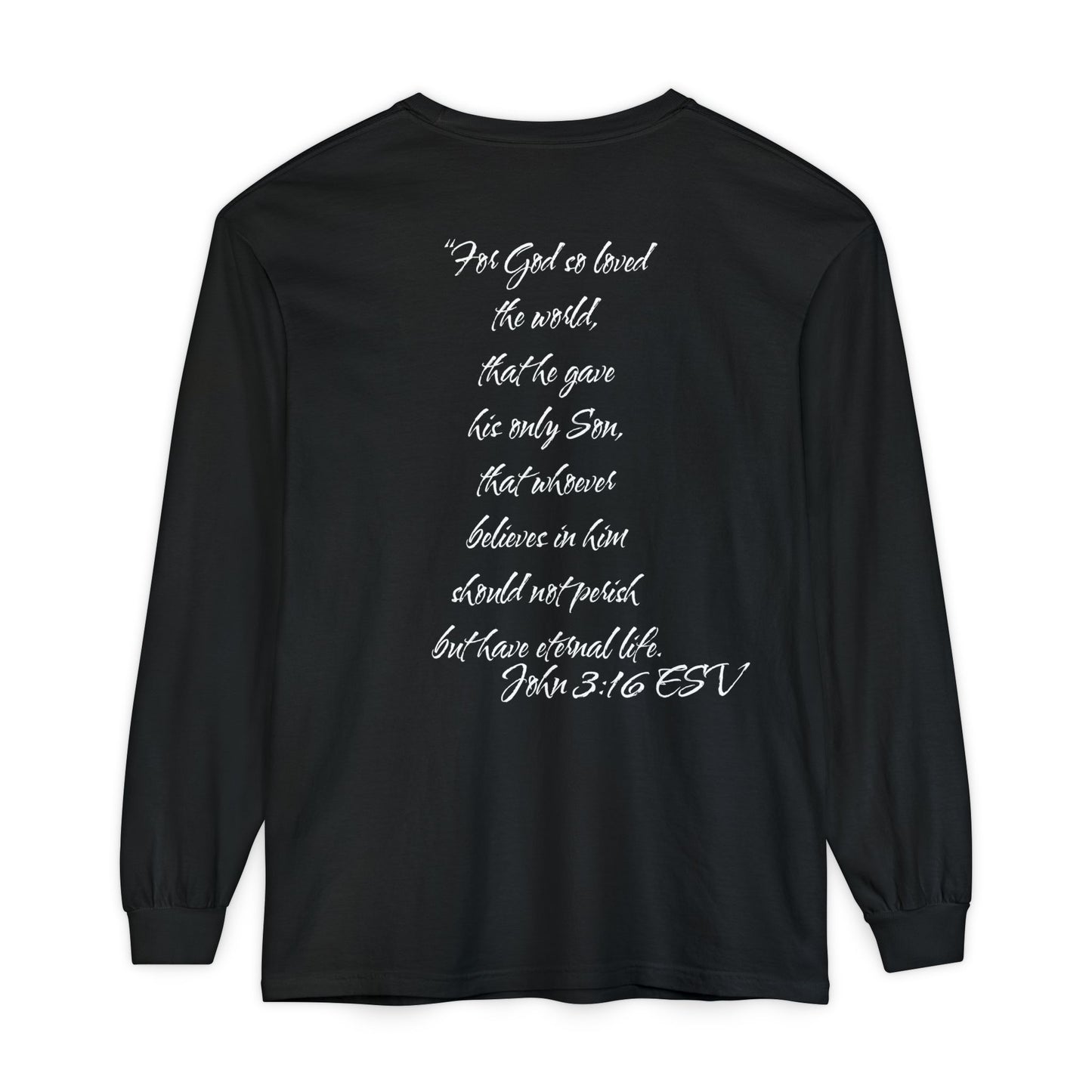John 3:16 ESV Long Sleeve Shirt