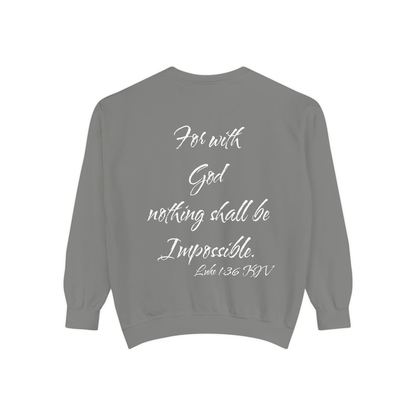 Luke 1:36 KJV Sweatshirt