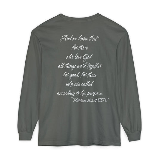 Romans 8:28 ESV Long Sleeve Shirt