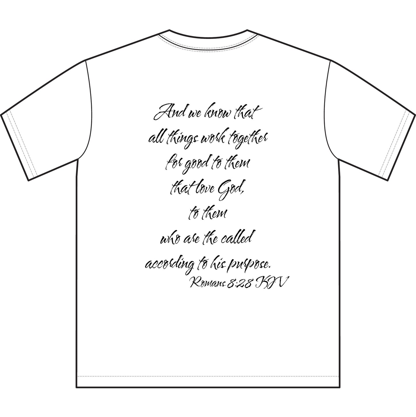 Romans 8:28 KJV T-Shirt