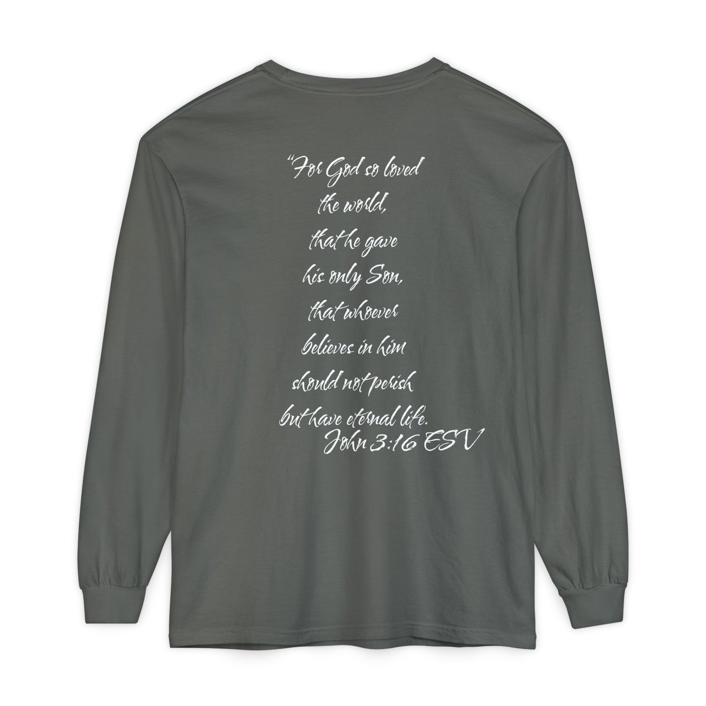 John 3:16 ESV Long Sleeve Shirt