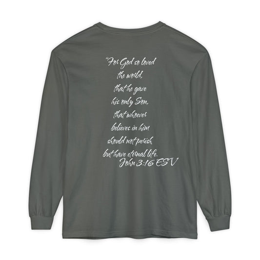 John 3:16 ESV Long Sleeve Shirt