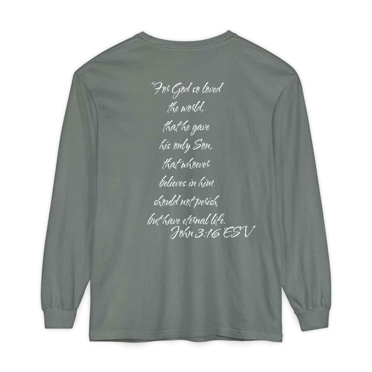 John 3:16 ESV Long Sleeve Shirt