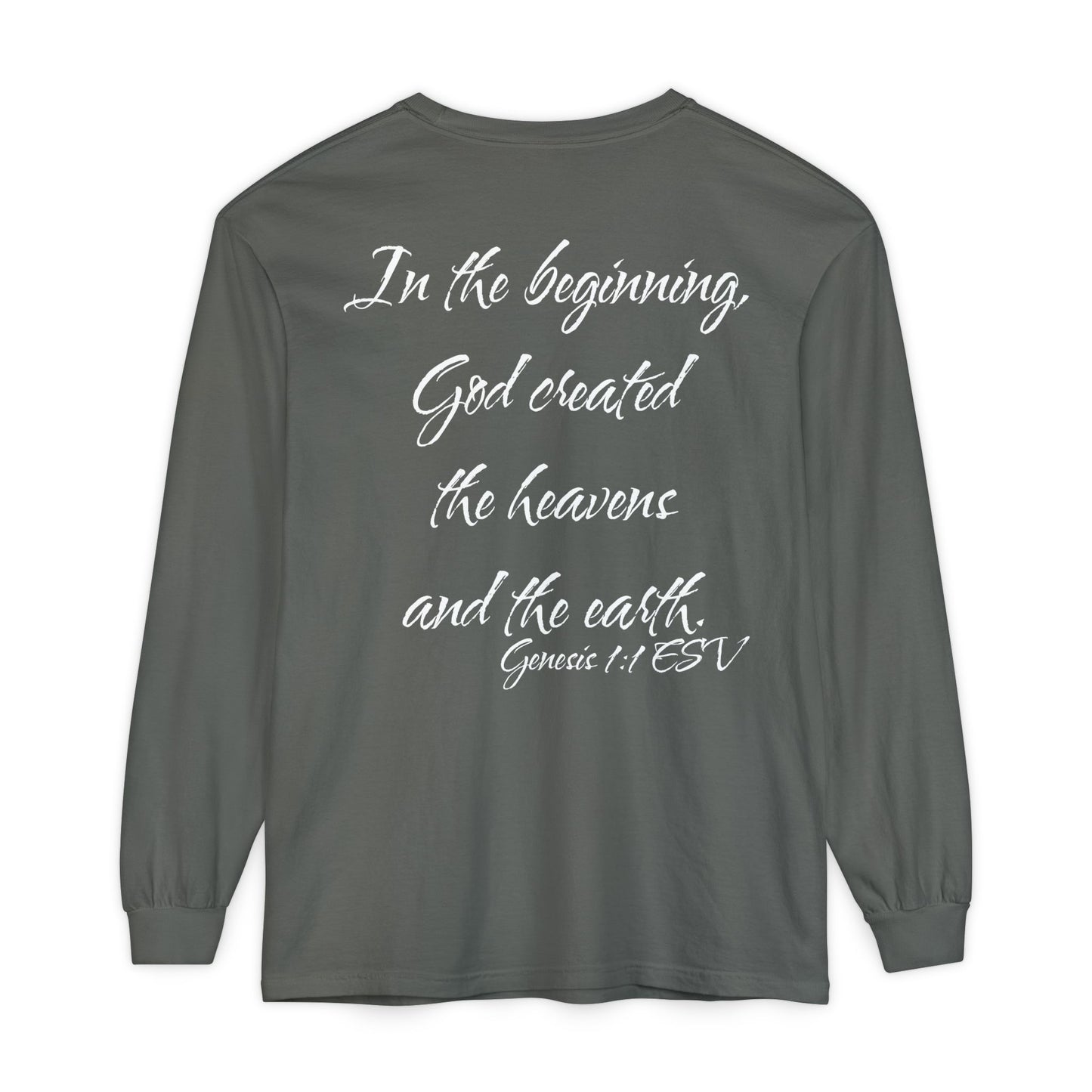 Genesis 1:1 ESV Long Sleeve Shirt