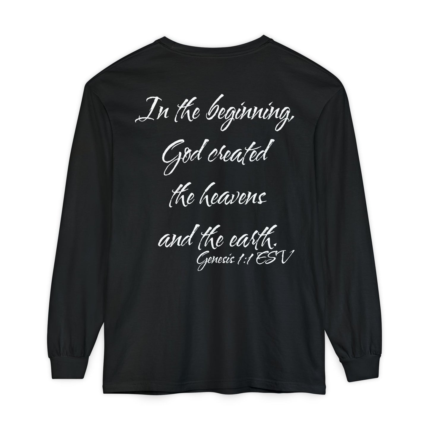Genesis 1:1 ESV Long Sleeve Shirt
